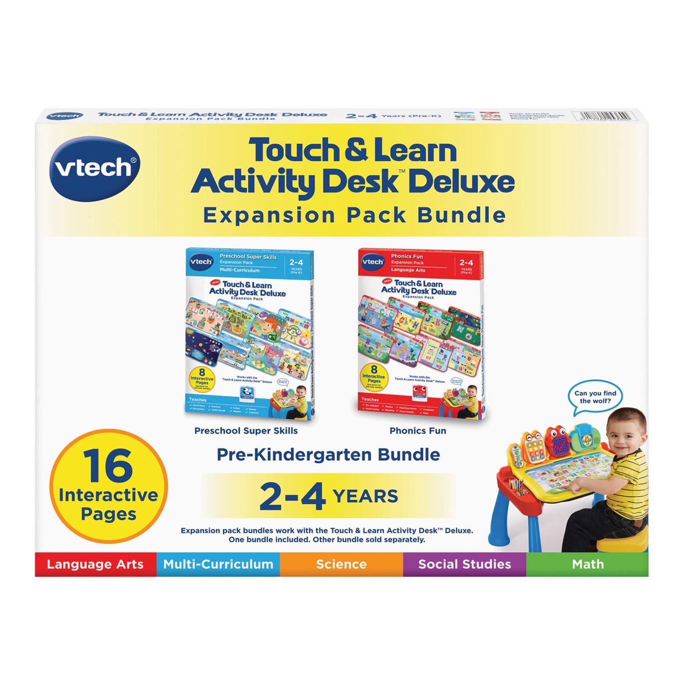 Activity Desk Expansion Pack │ 2in1 PreKindergarten Expansion Pack